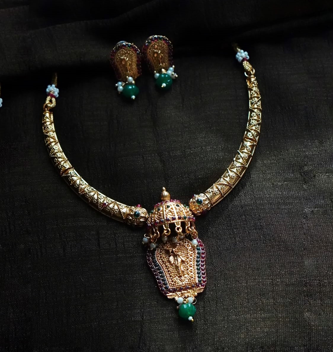 Krishna Kanti Hasli Set